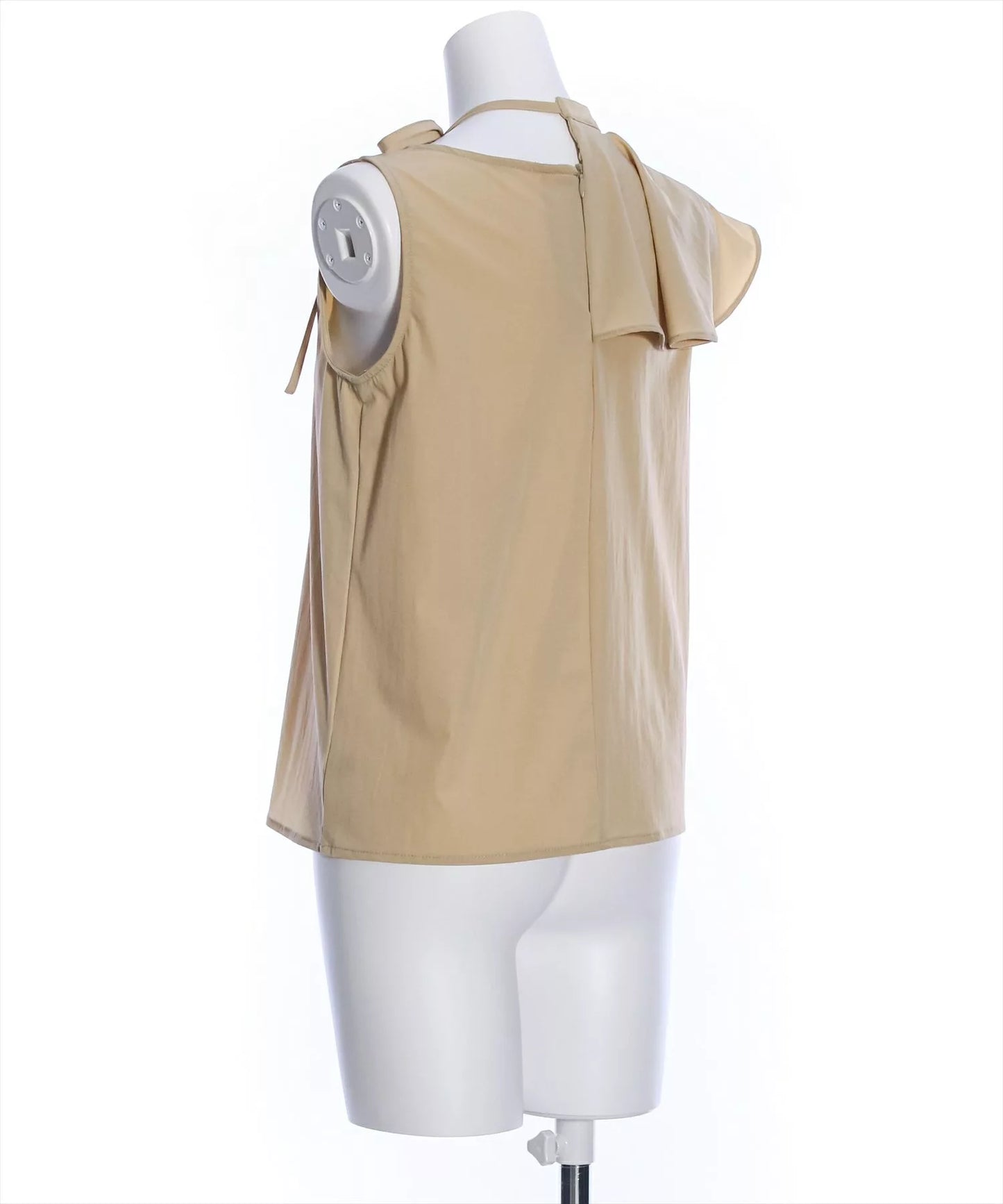 Clear 不規則荷葉邊無袖上衣 4色 [TP342]