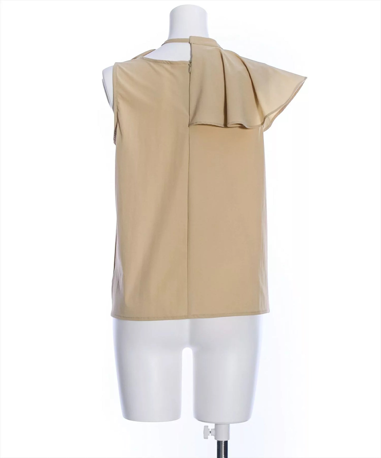 Clear 不規則荷葉邊無袖上衣 4色 [TP342]