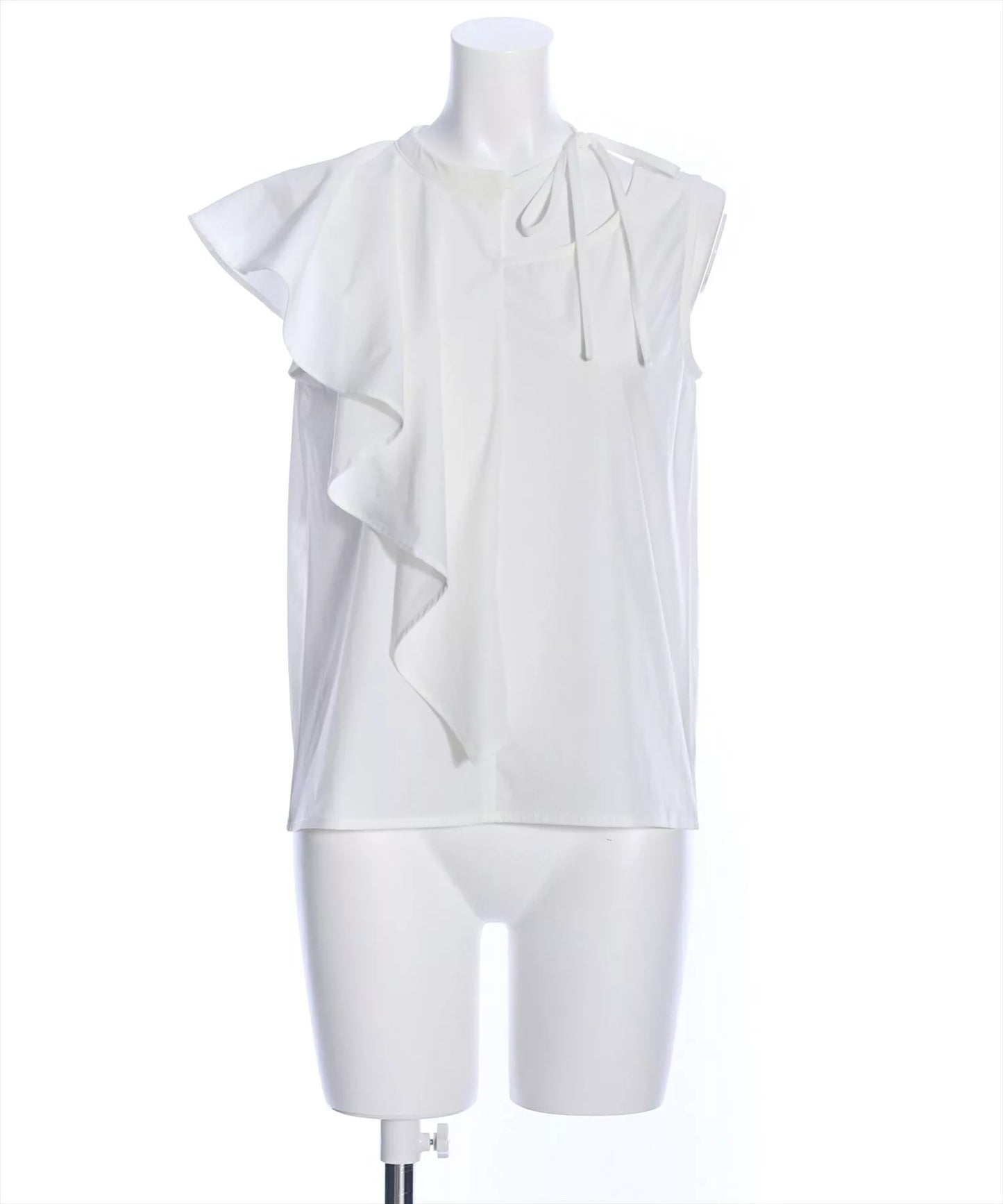 Clear 不規則荷葉邊無袖上衣 4色 [TP342]