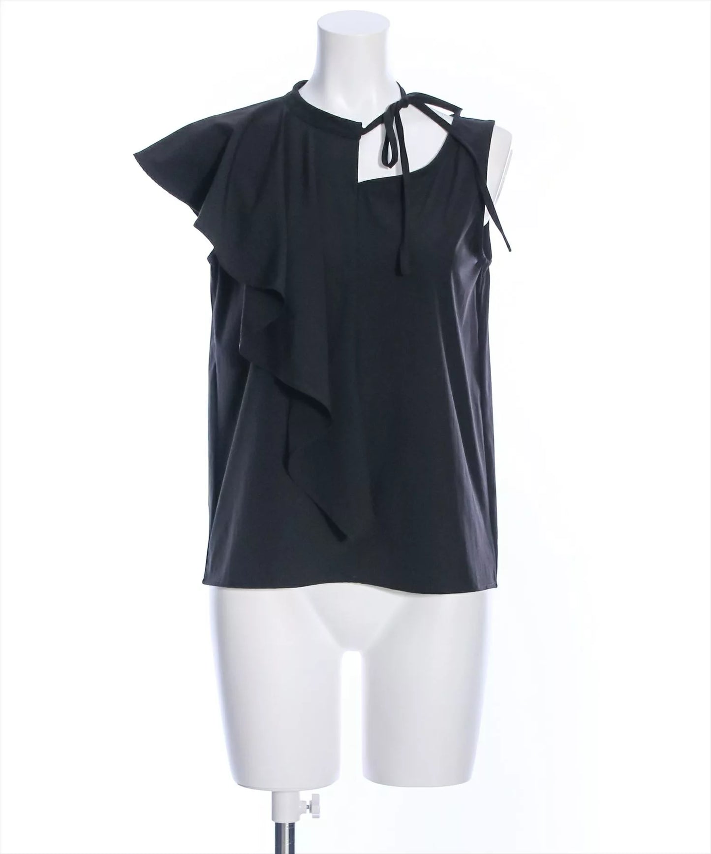 Clear 不規則荷葉邊無袖上衣 4色 [TP342]