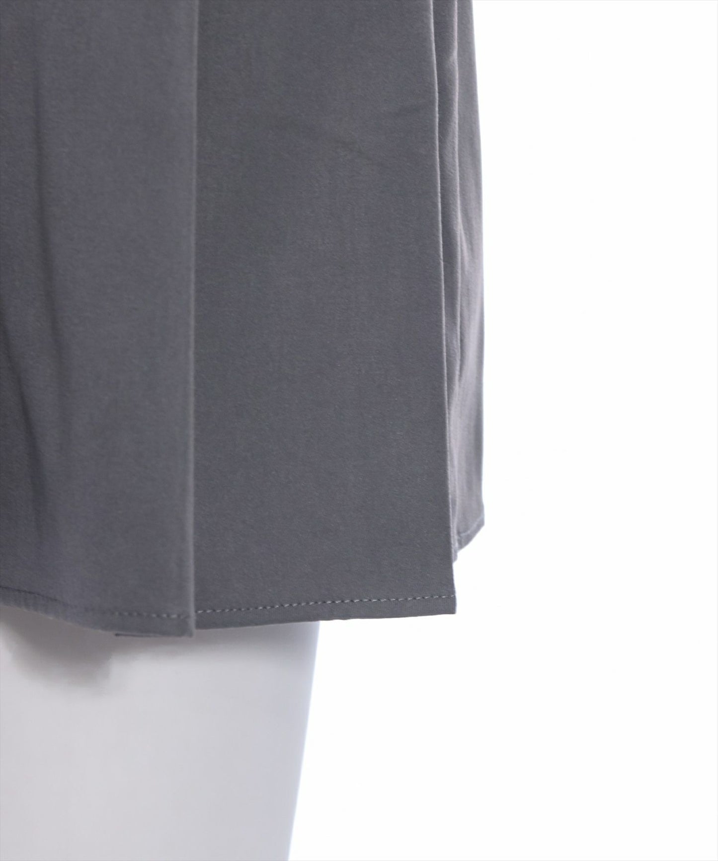 Clear 側蝴蝶結綁帶百褶迷你裙 2色 [BT035]