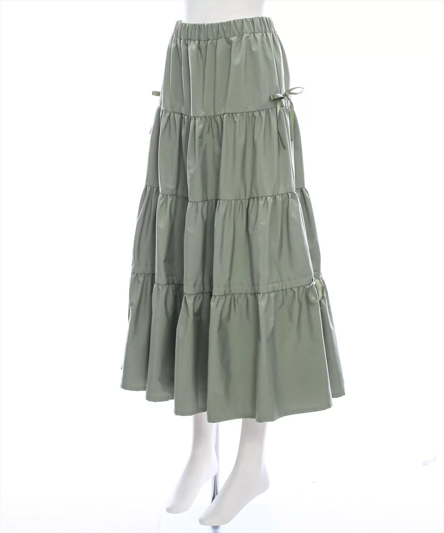 Clear 蝴蝶結層層蛋糕裙 3色 [BT0166]