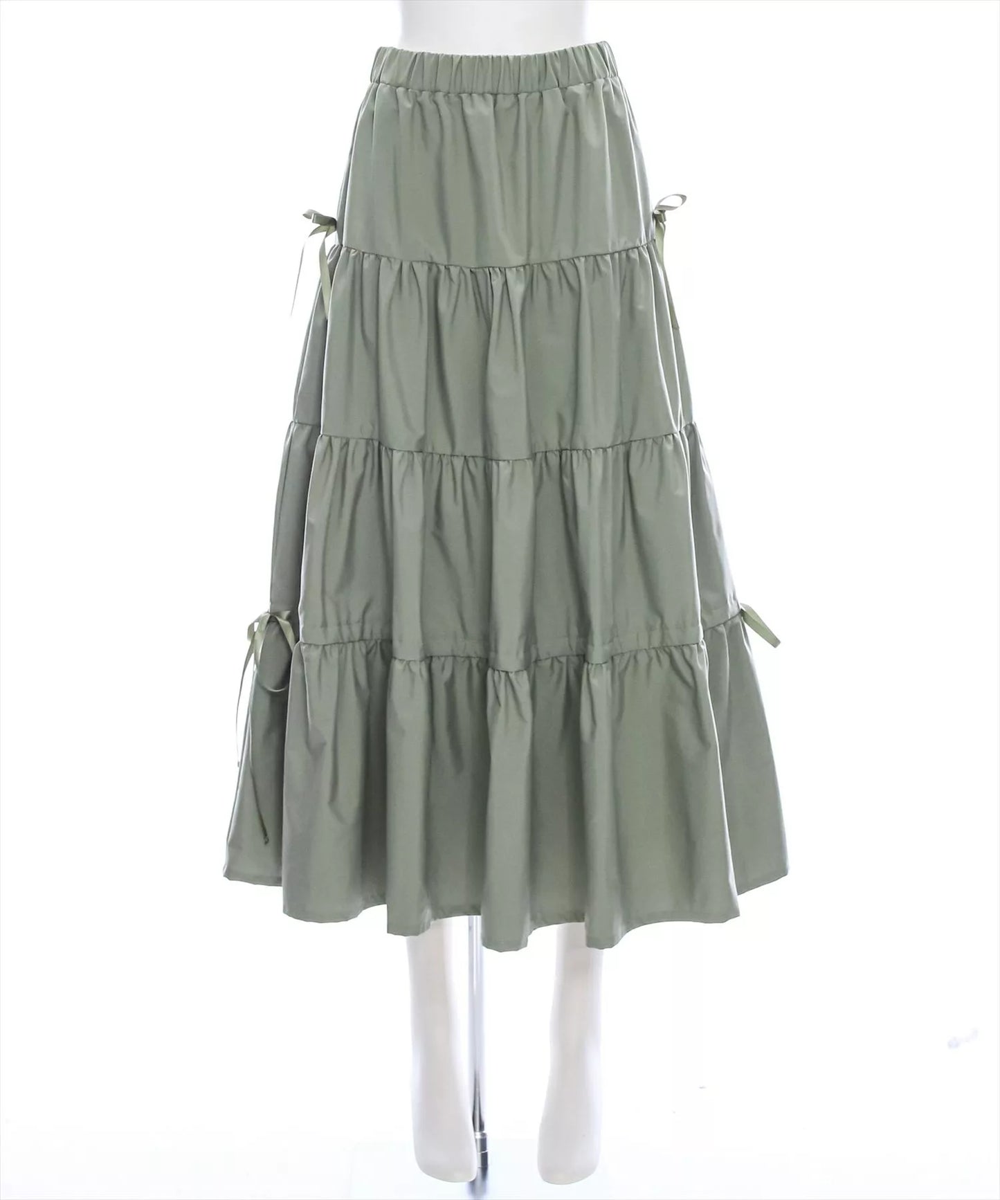 Clear 蝴蝶結層層蛋糕裙 3色 [BT0166]