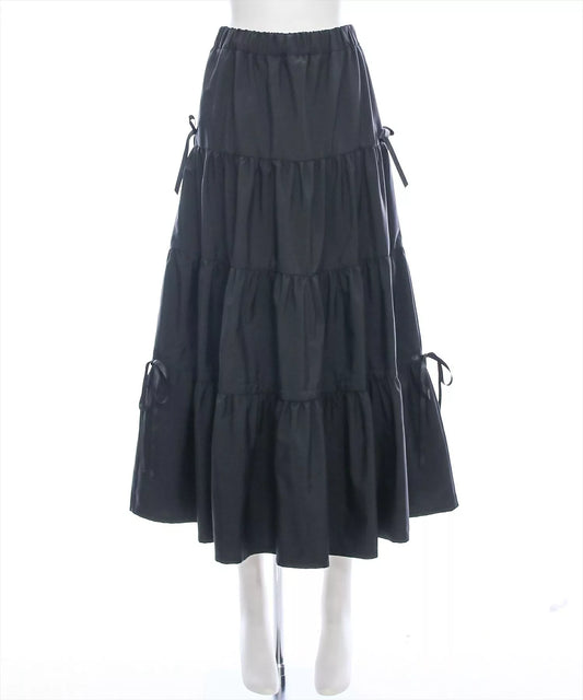 Clear 蝴蝶結層層蛋糕裙 3色 [BT0166]