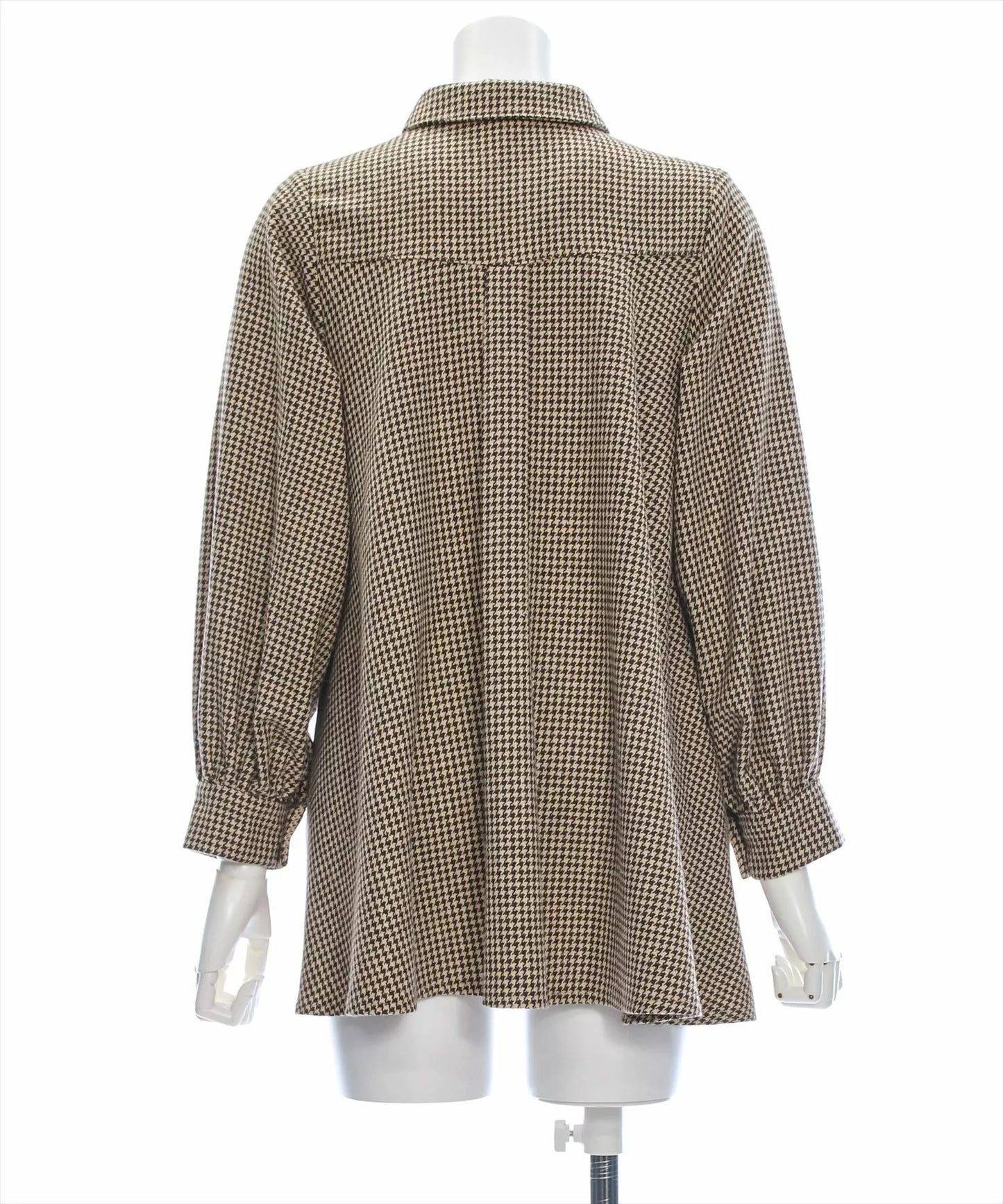 Clear 千鳥格Ruffle 連身裙 2色 [OP0167]