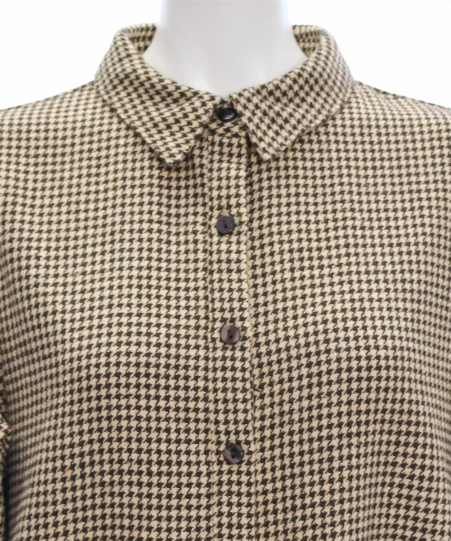 Clear 千鳥格Ruffle 連身裙 2色 [OP0167]