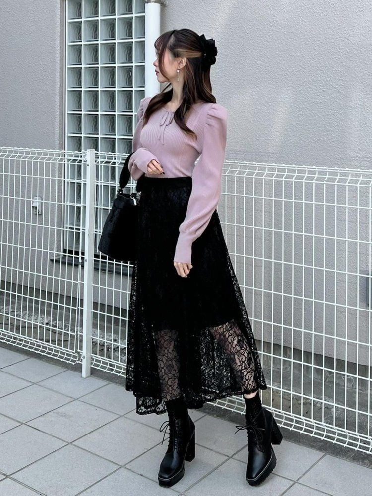 EATME 吊帶Lace連身裙 [OP287]