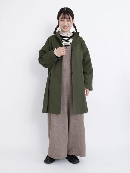 Samansa Mos2 企領大褸x毛毛背心外套 [OT193]