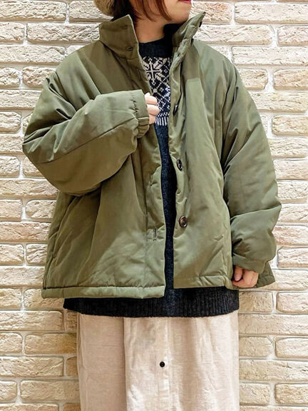 Samansa Mos2 保暖夾綿外套 2色 [OP207]