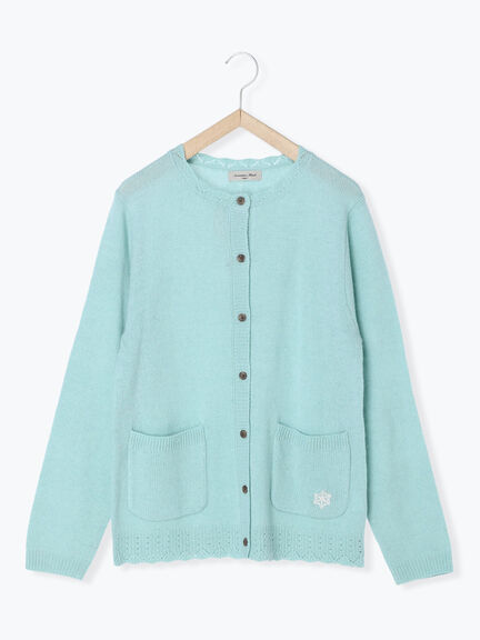 Samansa Mos2雪花刺繡羊毛混紡外套 [OT209]