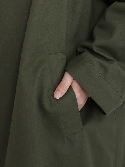 Samansa Mos2 企領大褸x毛毛背心外套 [OT193]