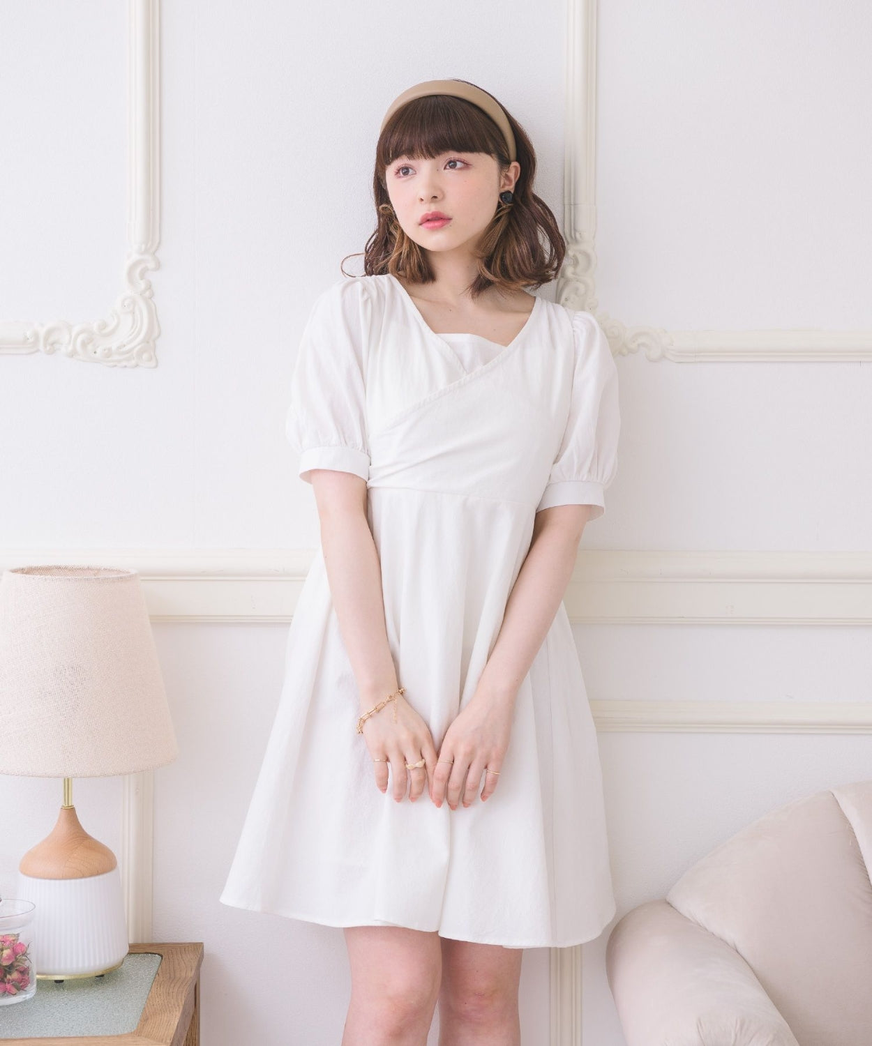 ems excite 後綁帶鏤空連身裙 [OP278]