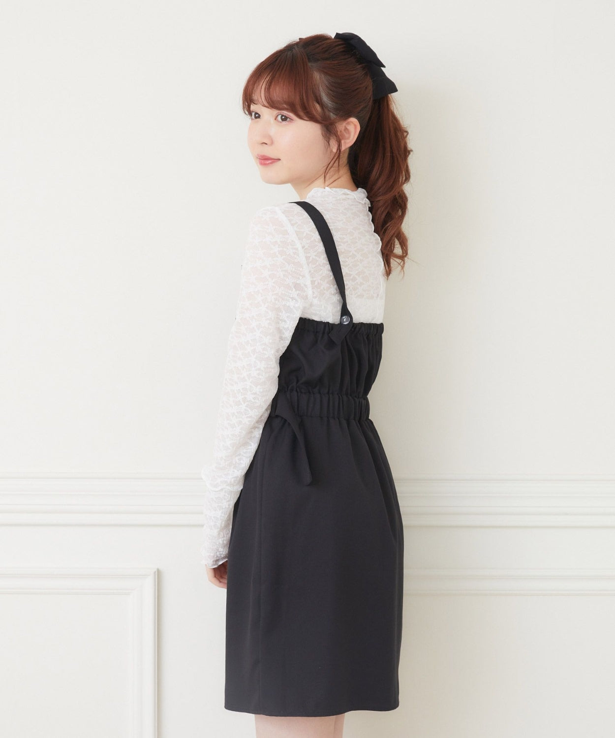 ems excite 高領蕾絲上衣 [TP269]