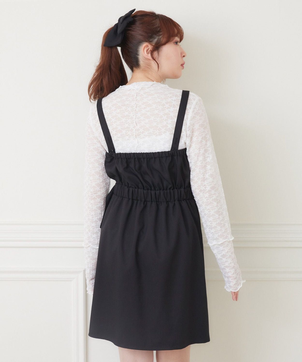 ems excite 高領蕾絲上衣 [TP269]