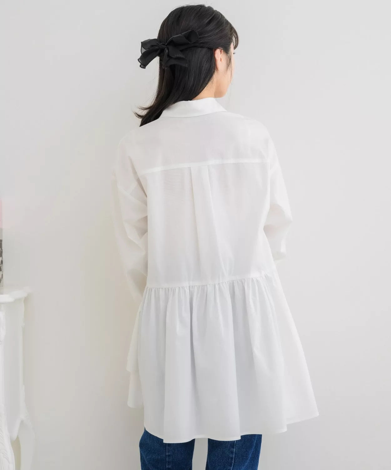 ems excite 荷葉邊下擺連身裙 2色 [OP294]