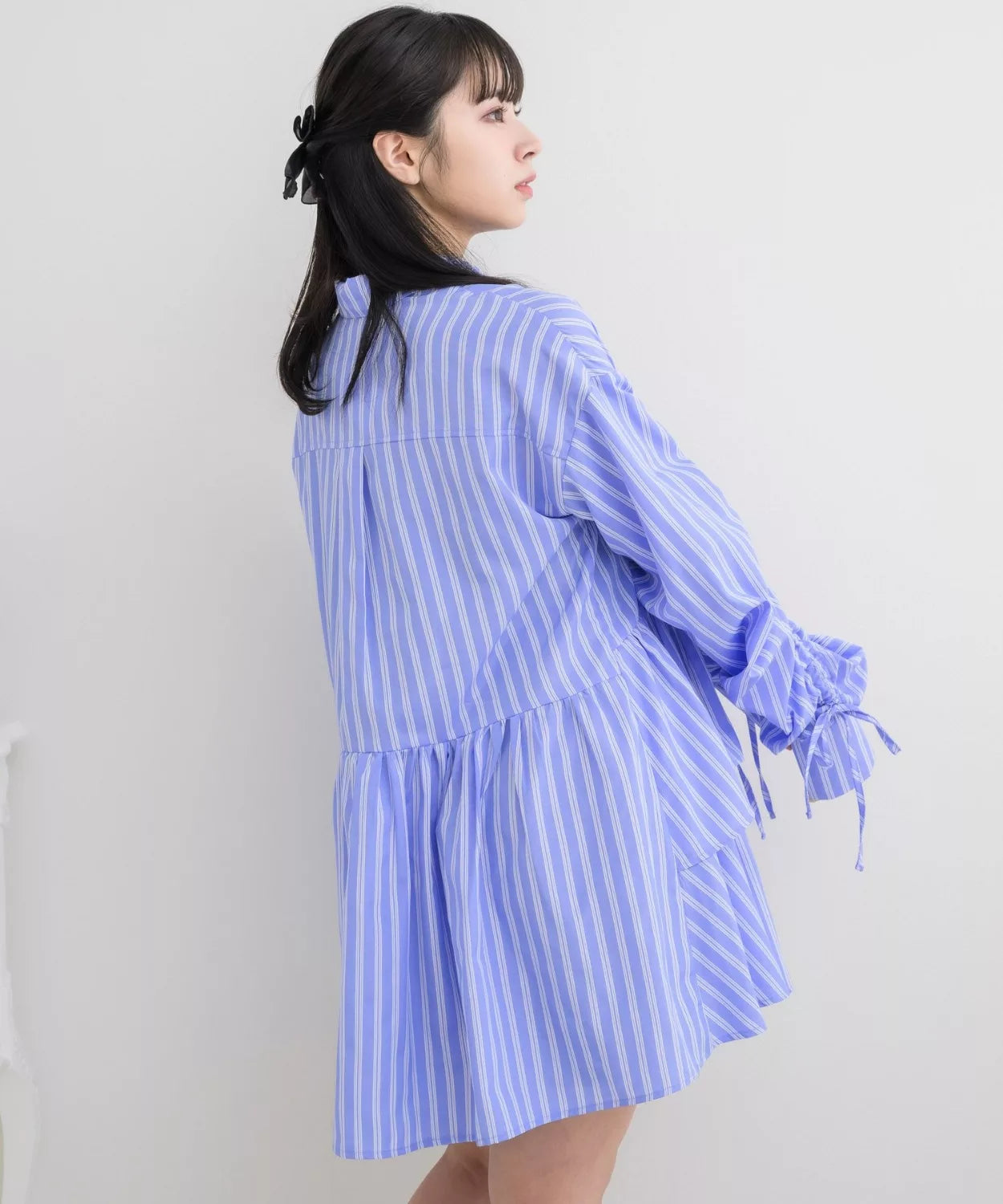 ems excite 荷葉邊下擺連身裙 2色 [OP294]