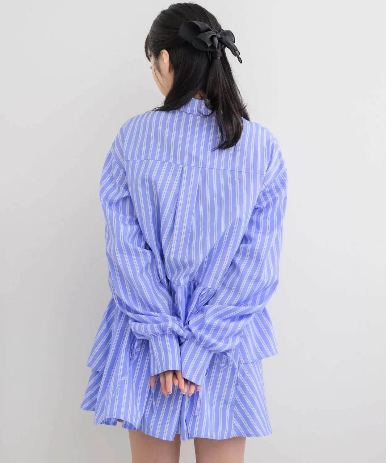 ems excite 荷葉邊下擺連身裙 2色 [OP294]