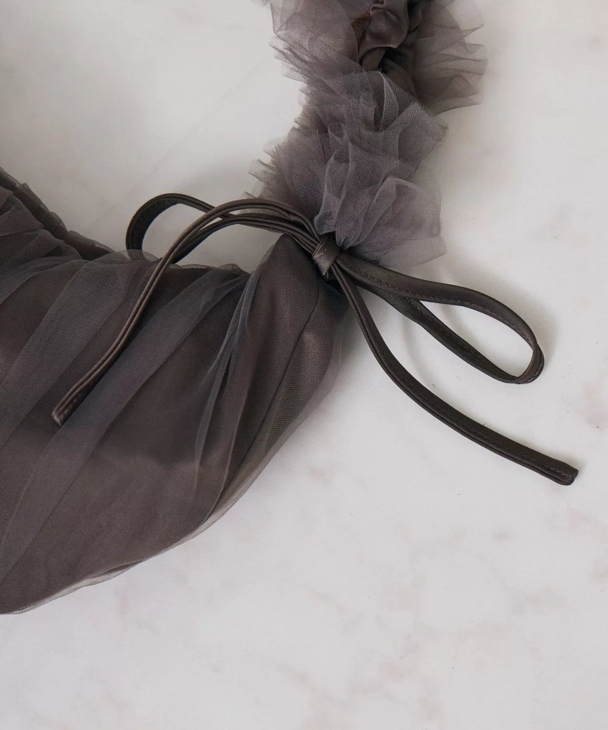 ems excite Ruffle薄紗蝴蝶結單肩包 3色 [BG0188]