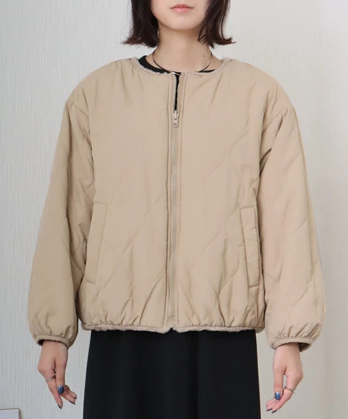 毛毛雙面外套 2色 [OT199]