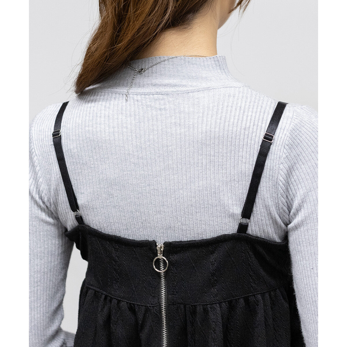 羅紋針織 X 吊帶背心套裝 3色 [TP171]