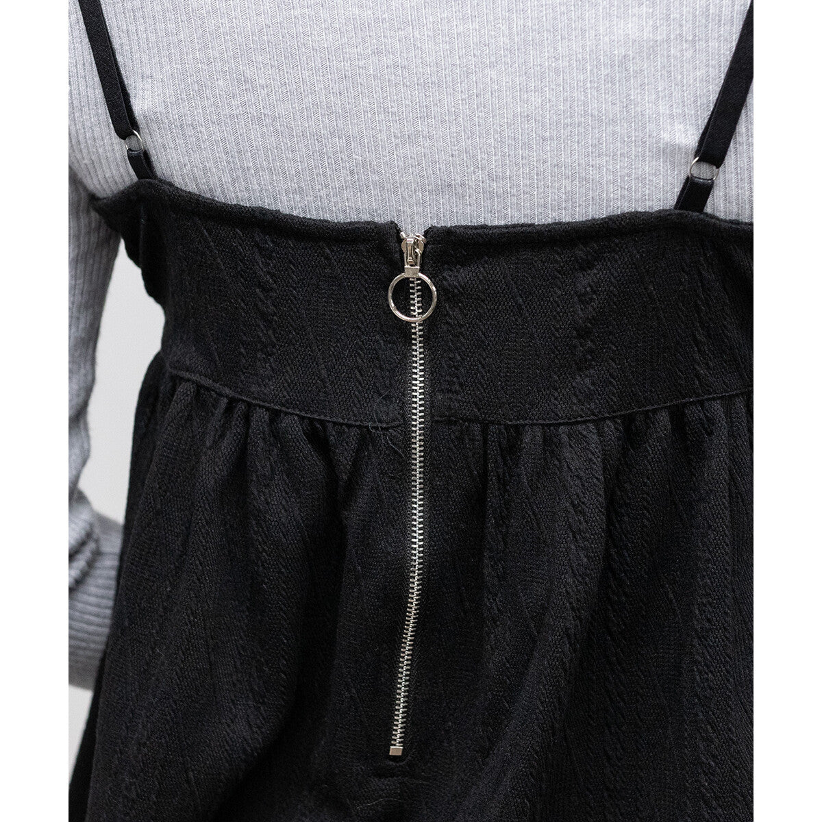 羅紋針織 X 吊帶背心套裝 3色 [TP171]