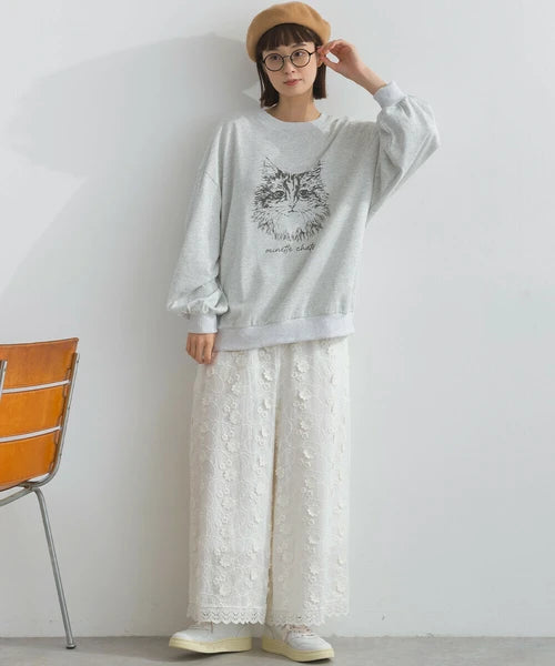 Lupilien 貓咪印花衛衣 [TP368]