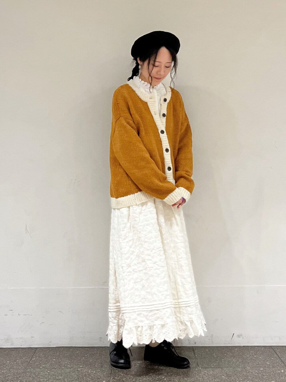 Samansa Mos2 拼色針織外套 3色 [OT267]