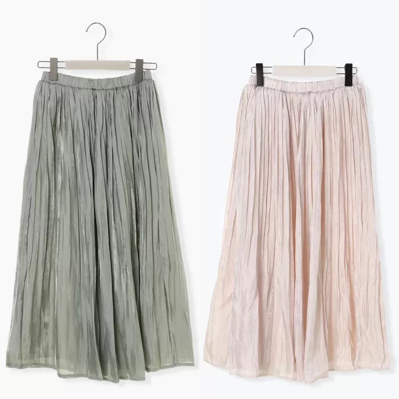 MÉLAN CLEUGE 極光色皺皺裙 [BT47]