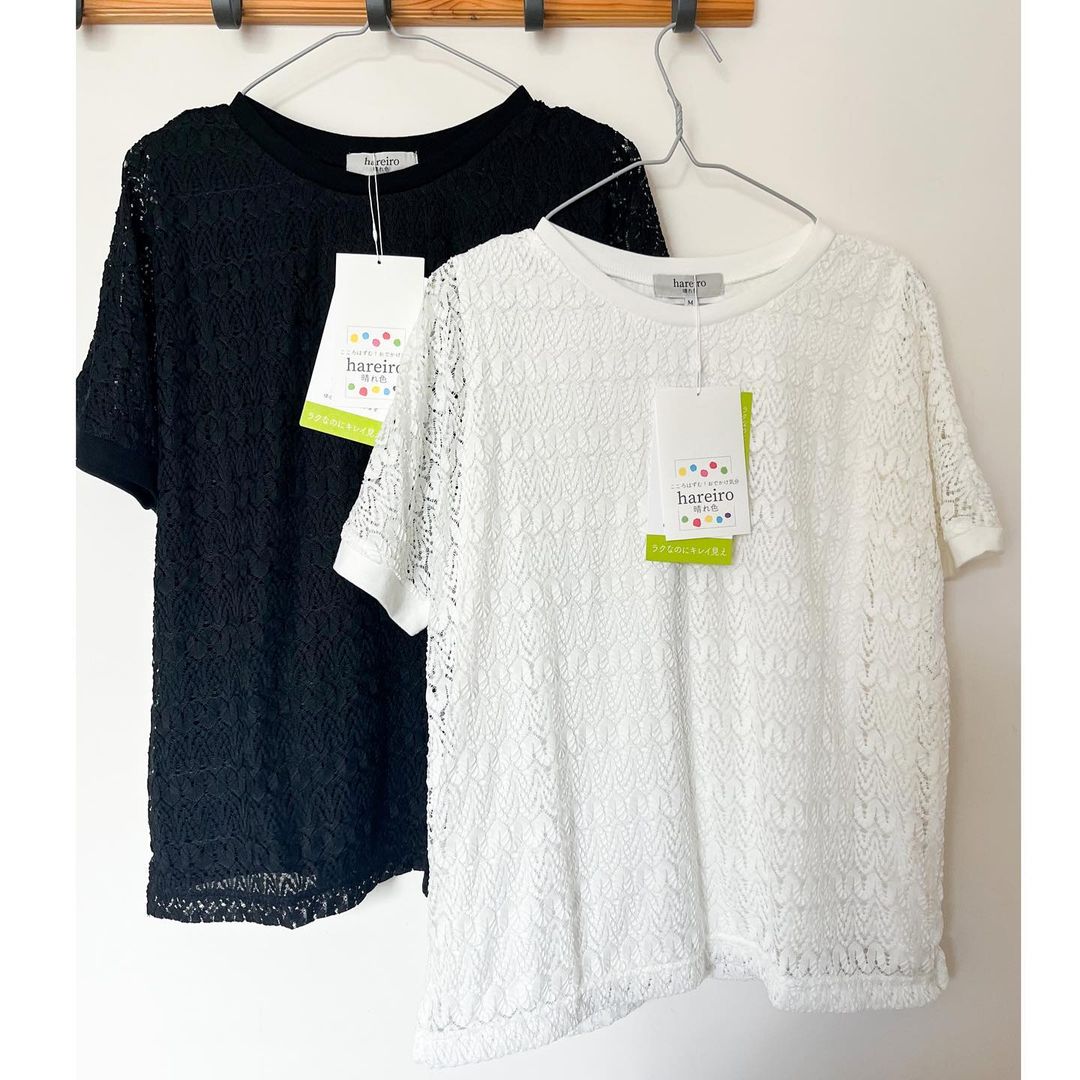 針織蕾絲上衣 2色 [TP76]