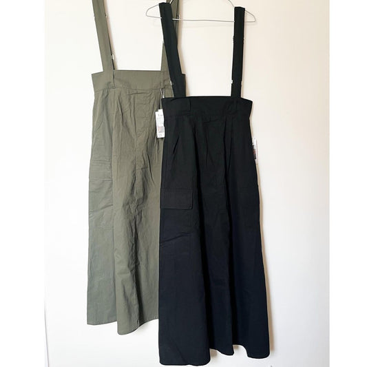 附口袋吊帶裙 3色 [OP77]