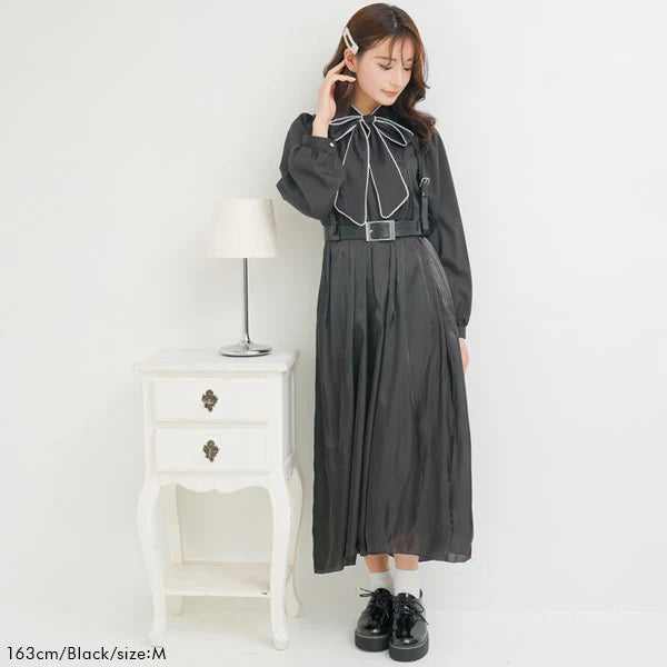 Newlyme 雙面吊帶背心連身裙 2色 [OP302]