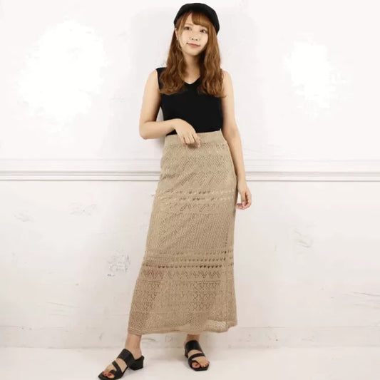 百搭針織長裙 2色 [BT88]