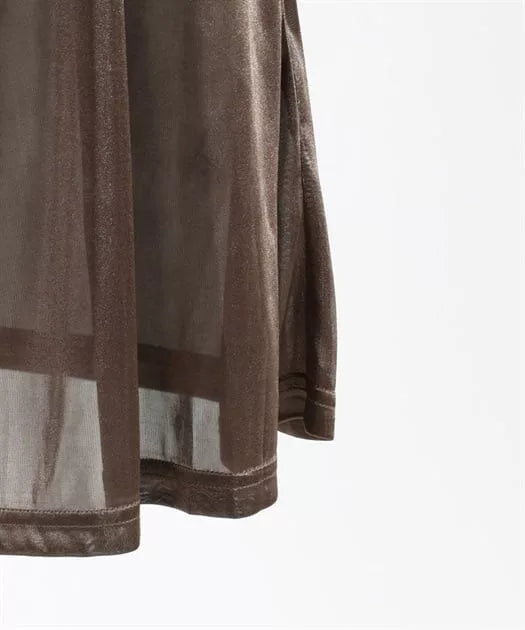 axes femme 領口鏤空雙色不對稱下擺連身裙 [OP333]