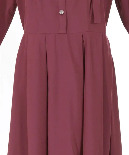 axes femme 軍裝風襯衫連身裙 [OP331]