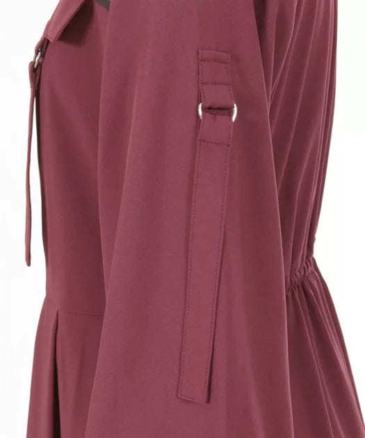 axes femme 軍裝風襯衫連身裙 [OP331]