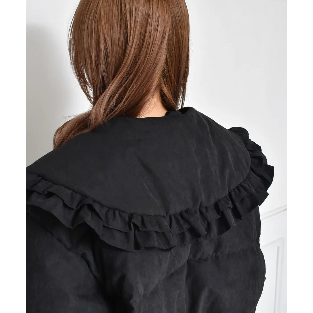 ems excite Ruffle大領子夾綿外套 [OT206]