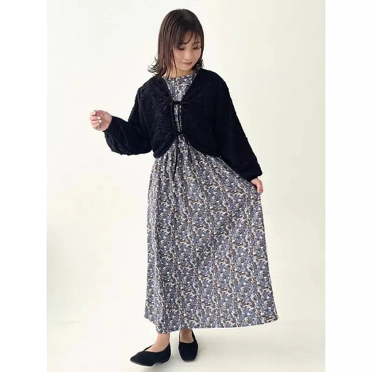 前後2WAY綁帶蝴蝶結上外套 [OT29]