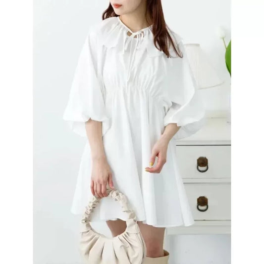 荷葉領連身裙 [OP24]