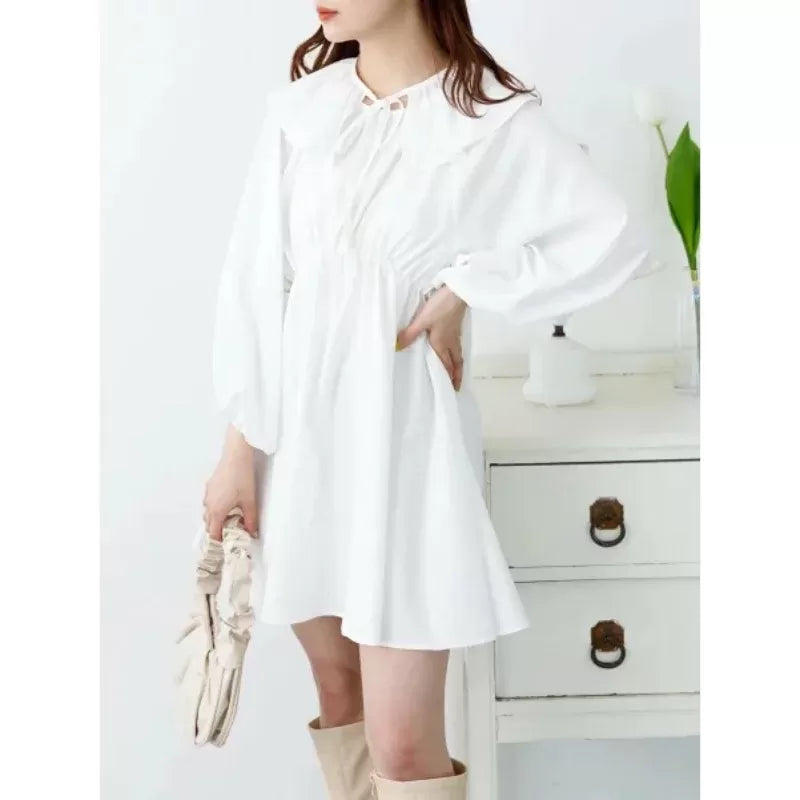 荷葉領連身裙 [OP24]