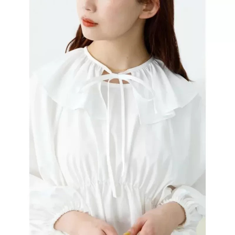 荷葉領連身裙 [OP24]