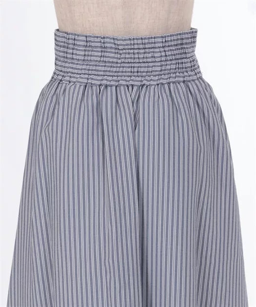 axes femme條紋蕾絲拉鍊半身裙 2色 [BT295]