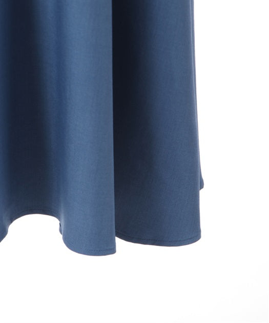 axes femme 附腰帶拼接設計連身裙 2色 [OP266]