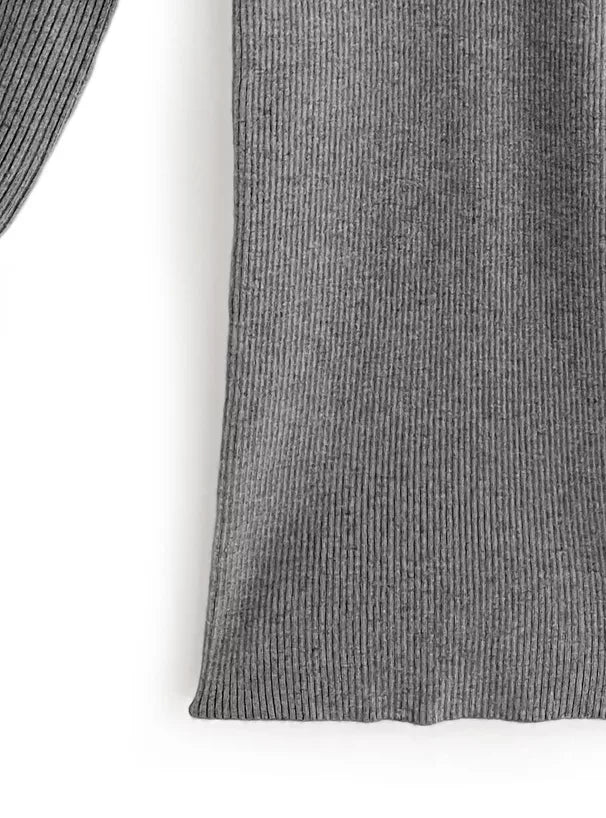 GRL 分層吊帶羅紋針織連身裙 2色 [OP0131]