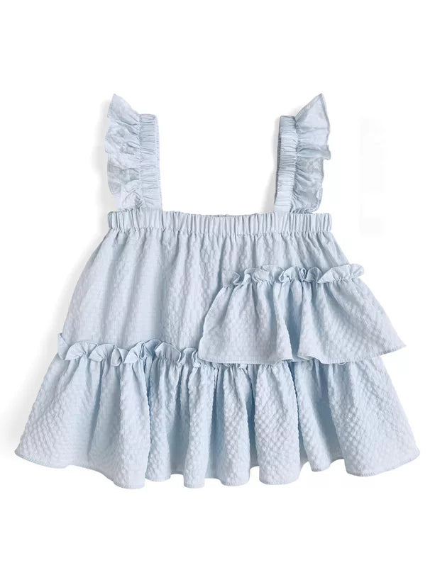 GRL Ruffle 吊帶上衣 3色 [TP358]