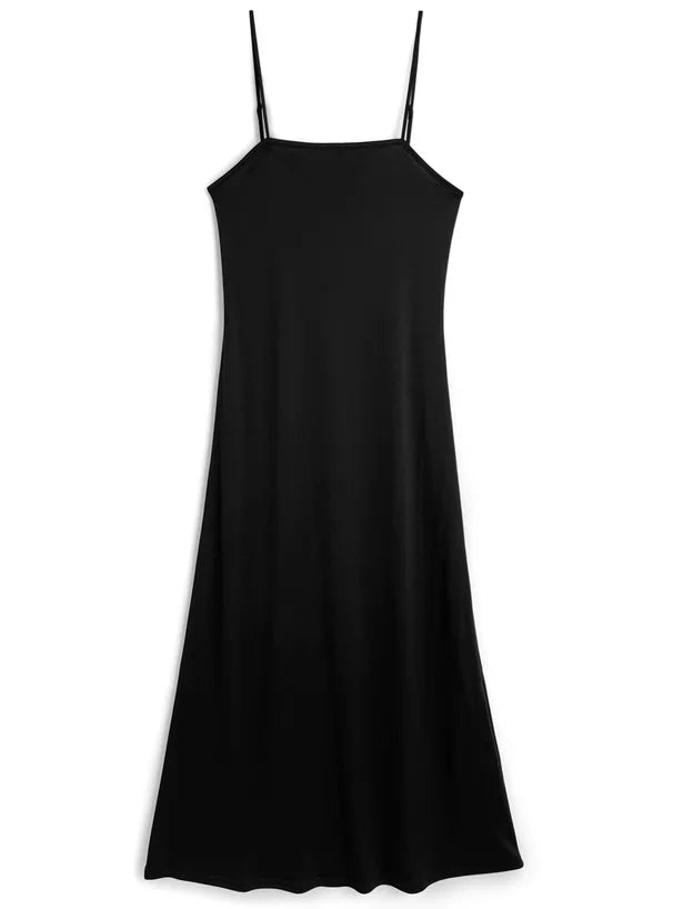 GRL Ruffle肩帶小碎花吊帶連身裙 [OP0196]