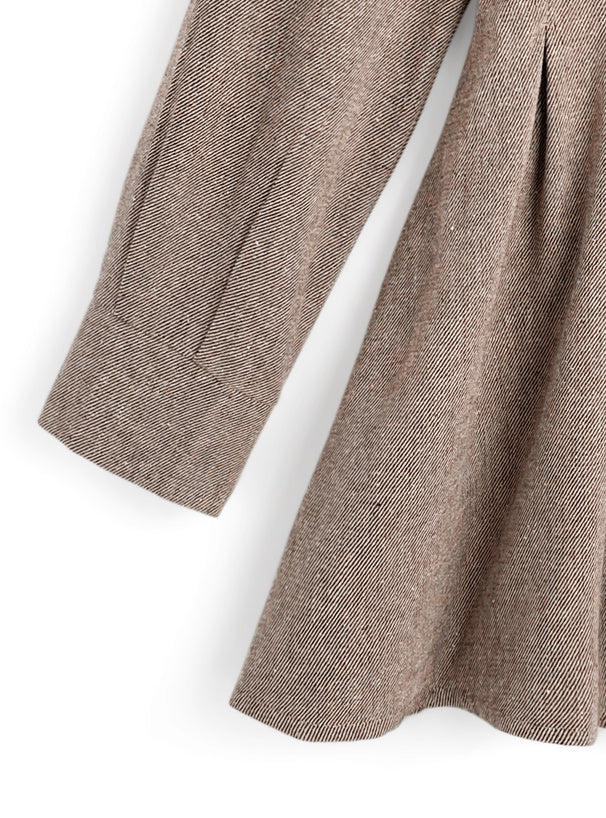 GRL 蝴蝶結大領子連身裙 2色 [OP0220]