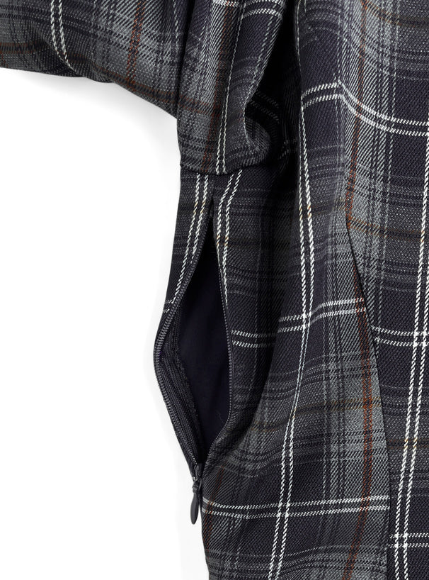 GRL 蝴蝶結格紋連身裙 [OP0217]