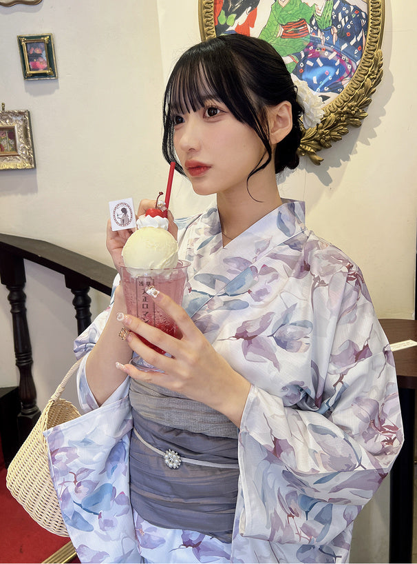 GRL 2way 花卉浴衣 3件組 [YKT18]