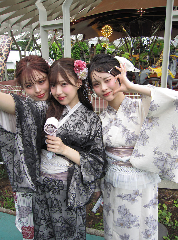 GRL 2way 花卉浴衣 3件組 [YKT22]