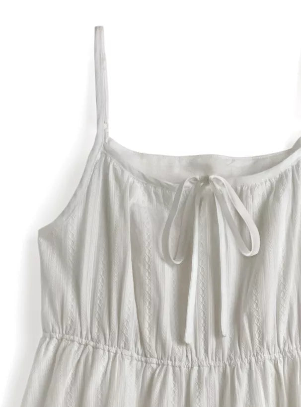 GRL 棉質荷葉邊吊帶裙 2色 [OP343]